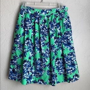 J. Crew Floral Skirt